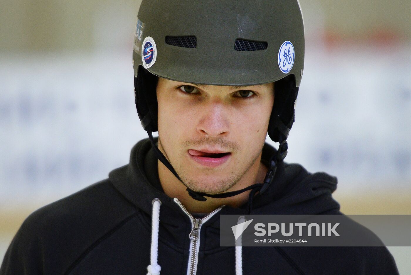 Snowboarding. Training session of Russian National Team
