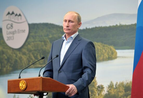 G8 Summit in Northern Ireland.