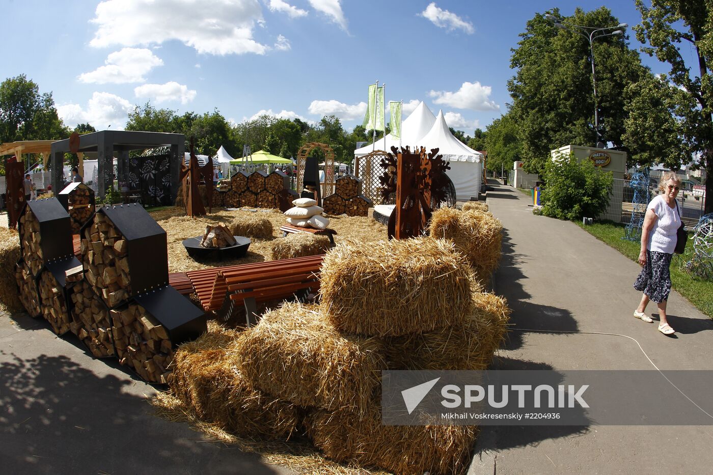 Opening of the 'Мoscow Flower Show'