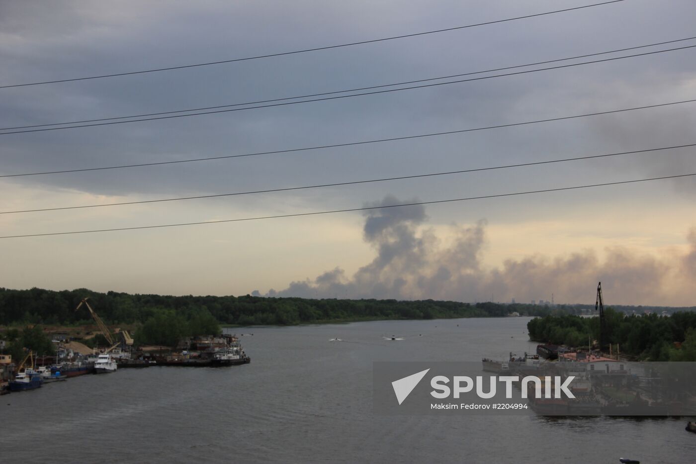 Stored artillery shells explode outside Samara