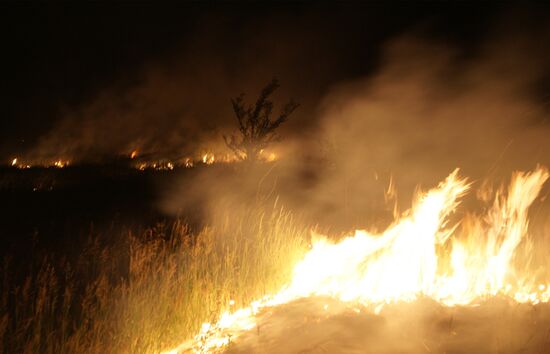 Stored artillery shells explode outside Samara
