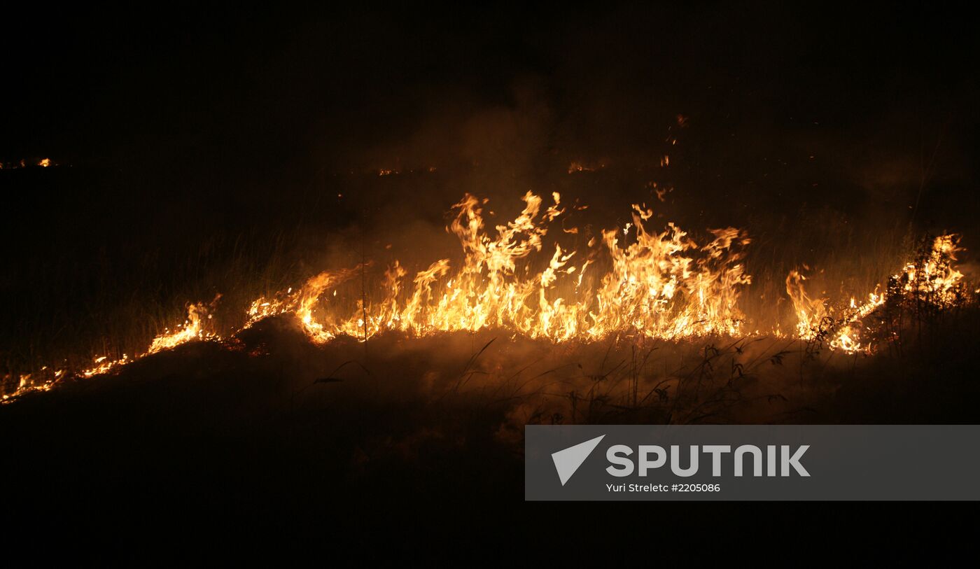 Stored artillery shells explode outside Samara