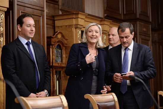 Sergei Naryshkin meets with Marine Le Pen