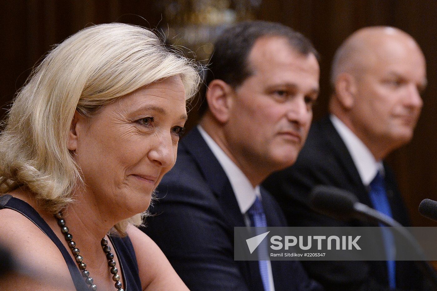 Sergei Naryshkin meets with Marine Le Pen