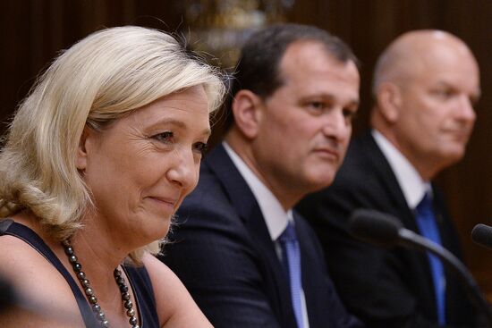 Sergei Naryshkin meets with Marine Le Pen