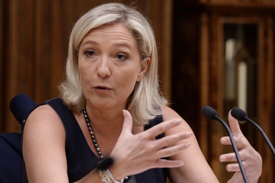 Sergei Naryshkin meets with Marine Le Pen