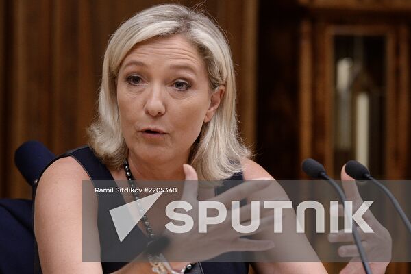 Sergei Naryshkin meets with Marine Le Pen