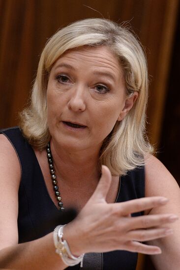 Sergei Naryshkin meets with Marine Le Pen