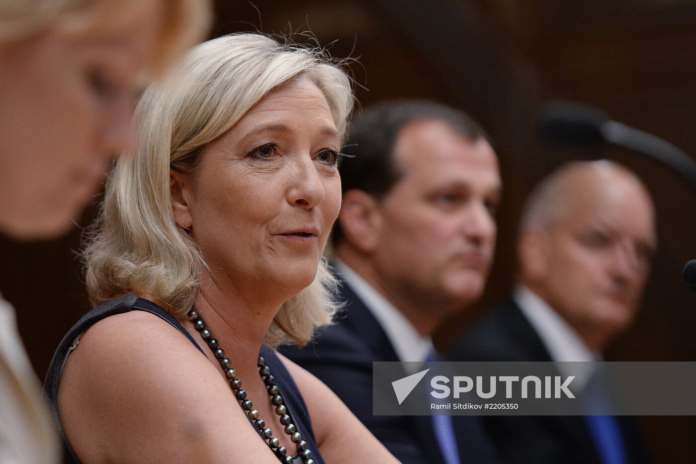 Sergei Naryshkin meets with Marine Le Pen