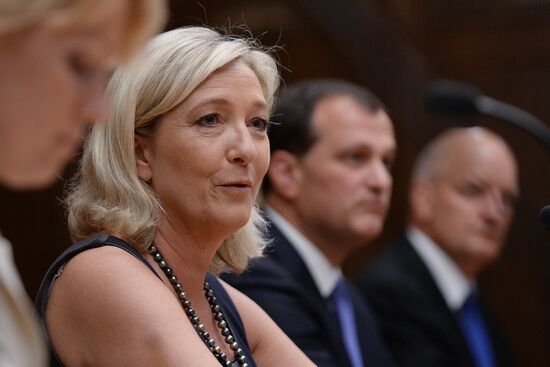 Sergei Naryshkin meets with Marine Le Pen