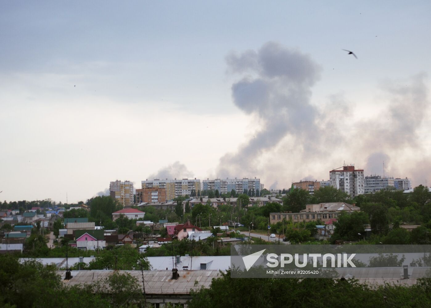 Stored artillery shells explode outside Samara