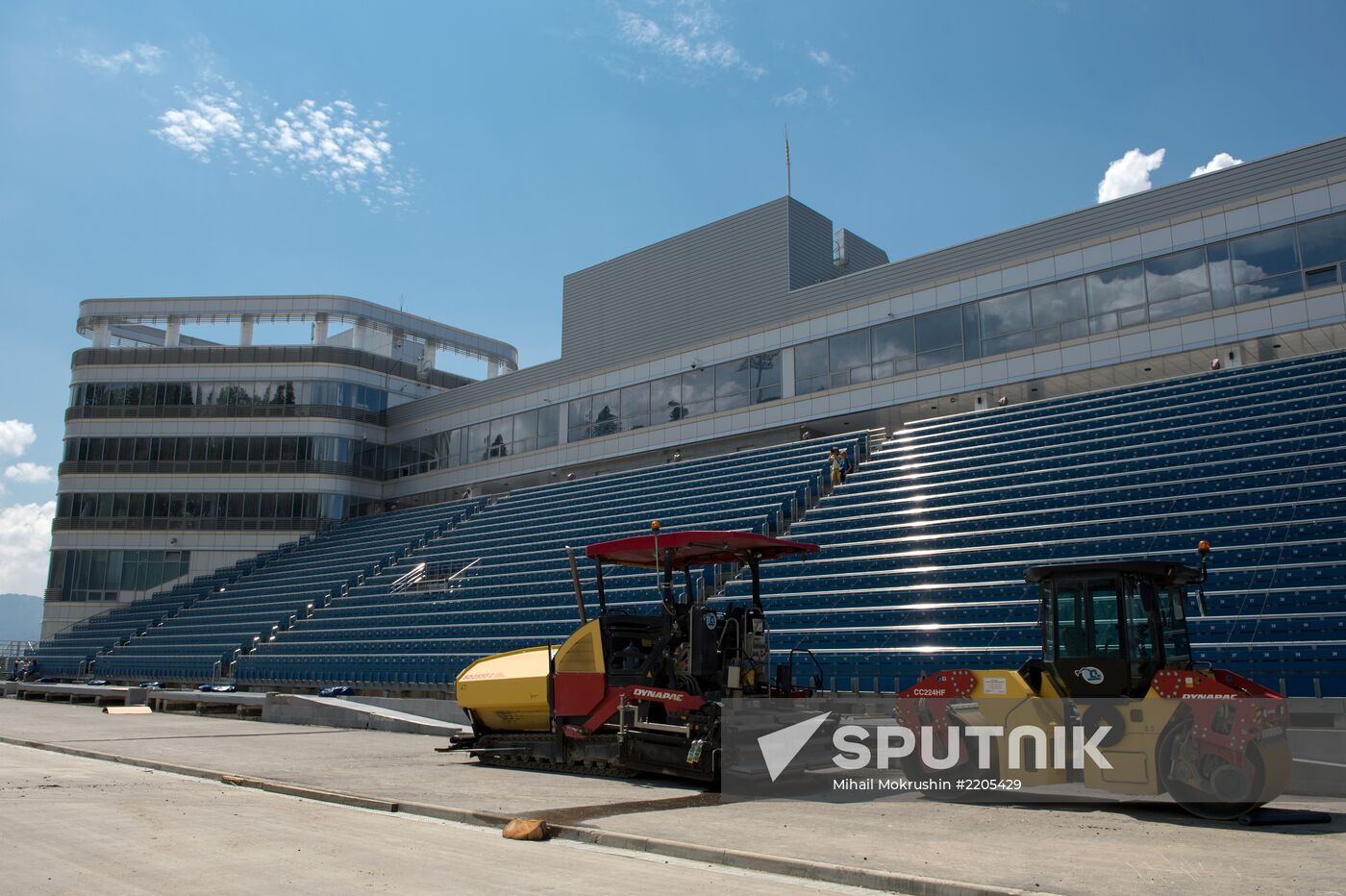 Construction of Olympic facilities