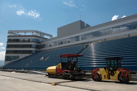 Construction of Olympic facilities