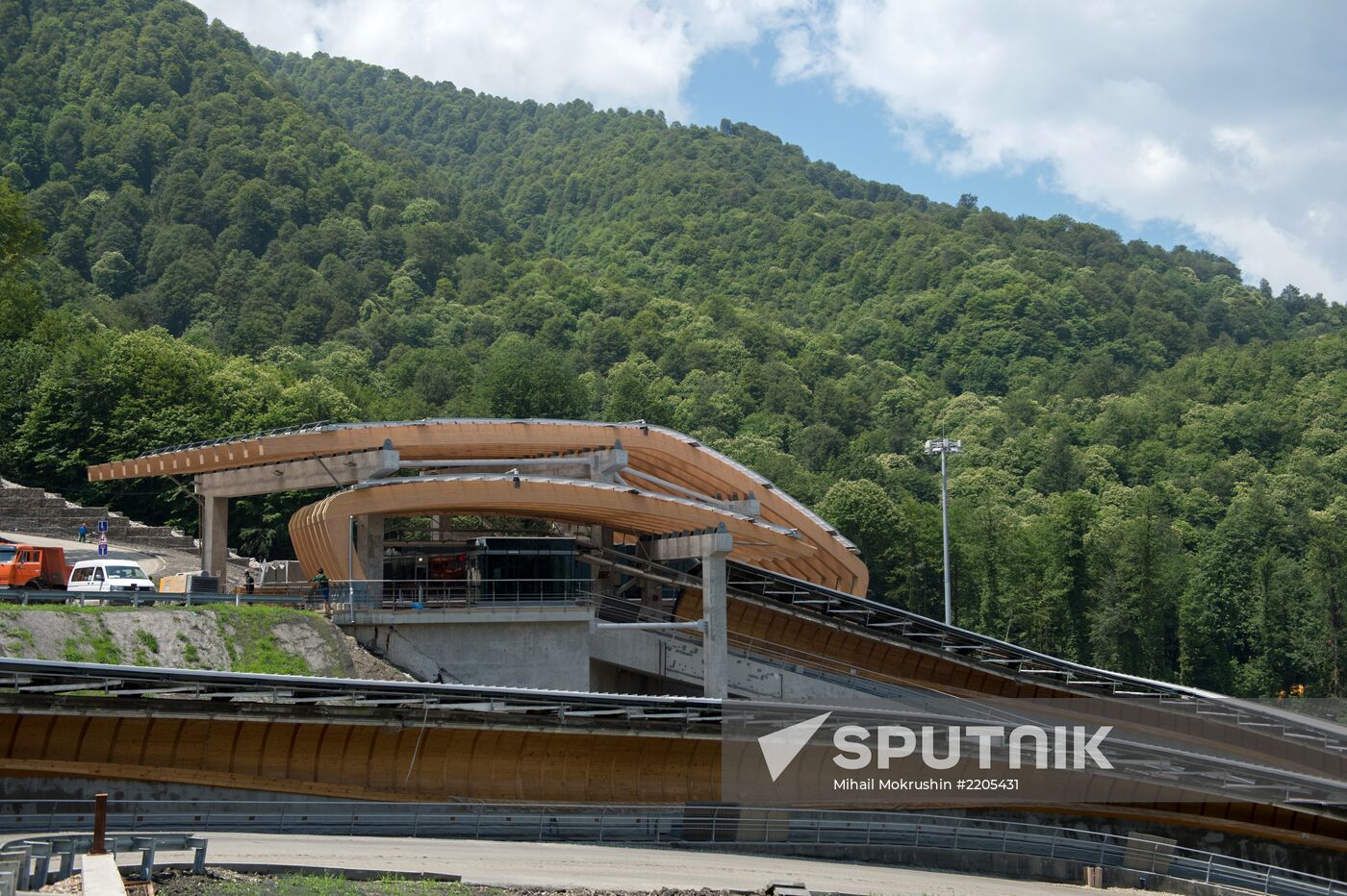 Construction of Olympic facilities