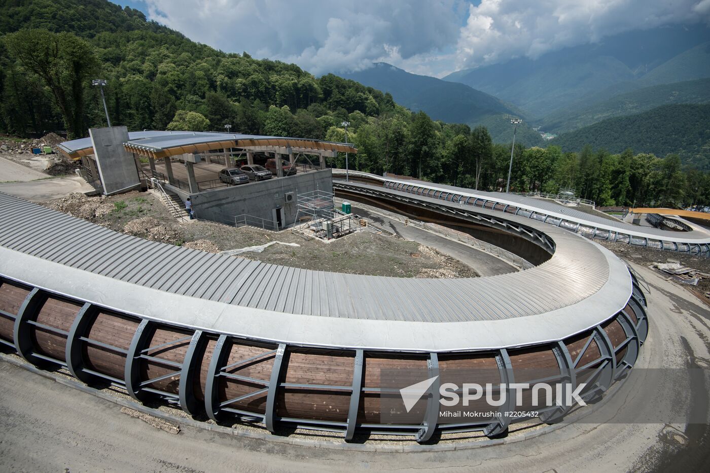 Construction of Olympic facilities