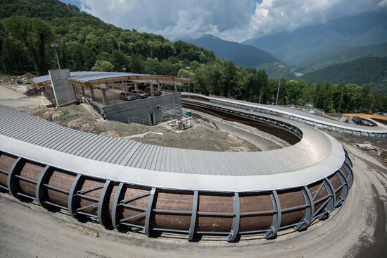 Construction of Olympic facilities