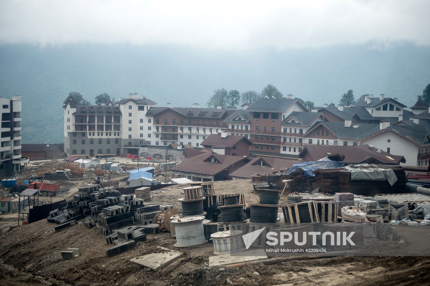 Construction of Olympic facilities