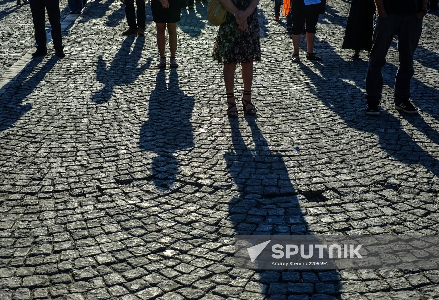 Silent protest in Istanbul