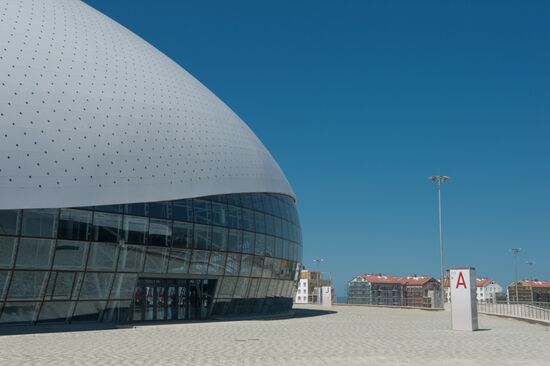 Construction of Olympic facilities