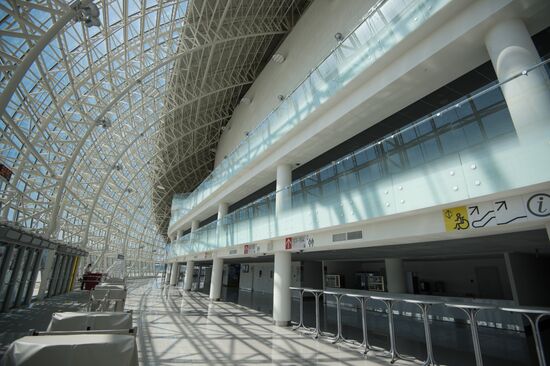 Construction of Olympic facilities