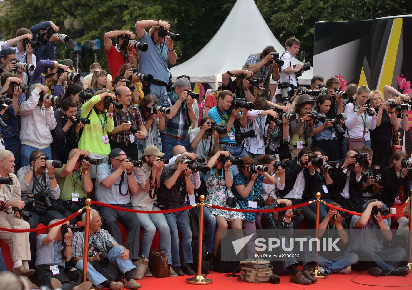 35th Moscow International Film Festival. Opening ceremony