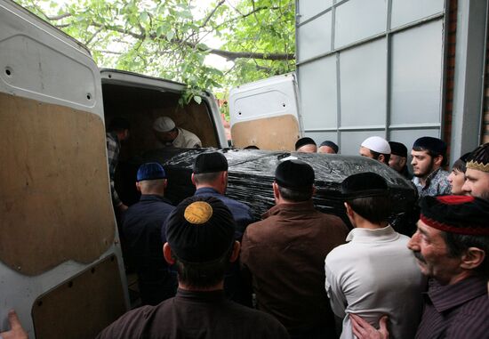 Ibrahim Todashev's body delivered to Chechnya