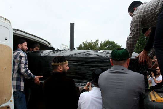 Ibrahim Todashev's body delivered to Chechnya