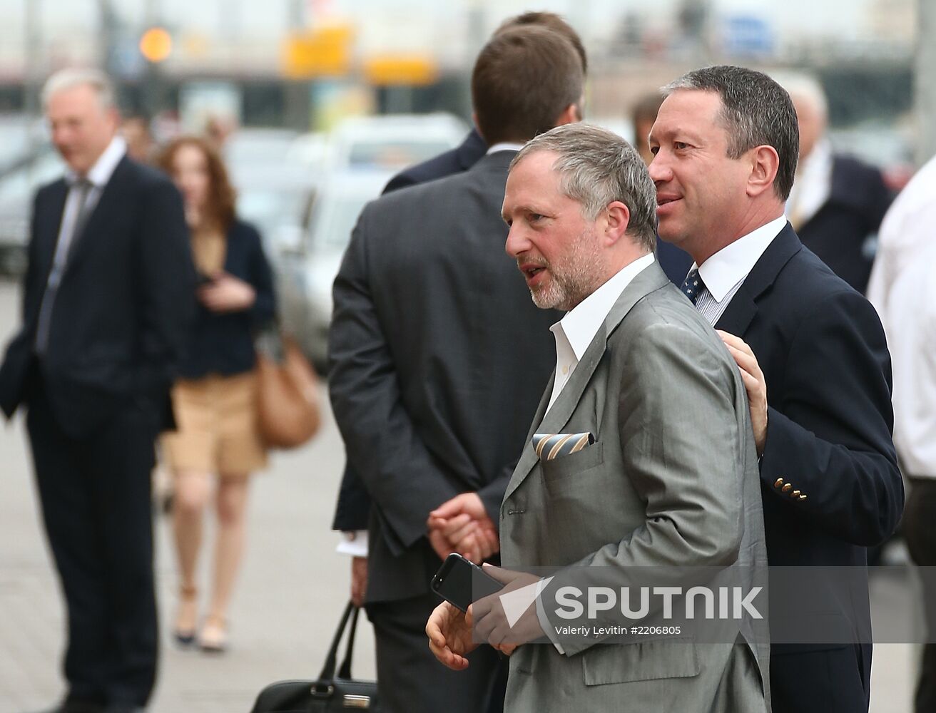 Gazprombank and Hermitage hold reception in Menshikov Palace