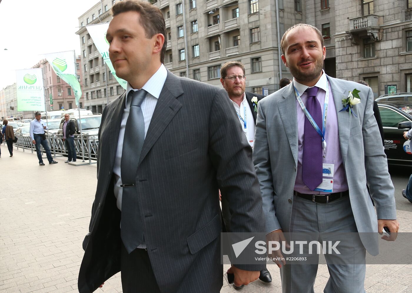 Sberbank Night party in St. Petersburg