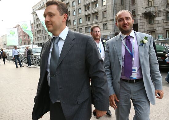 Sberbank Night party in St. Petersburg