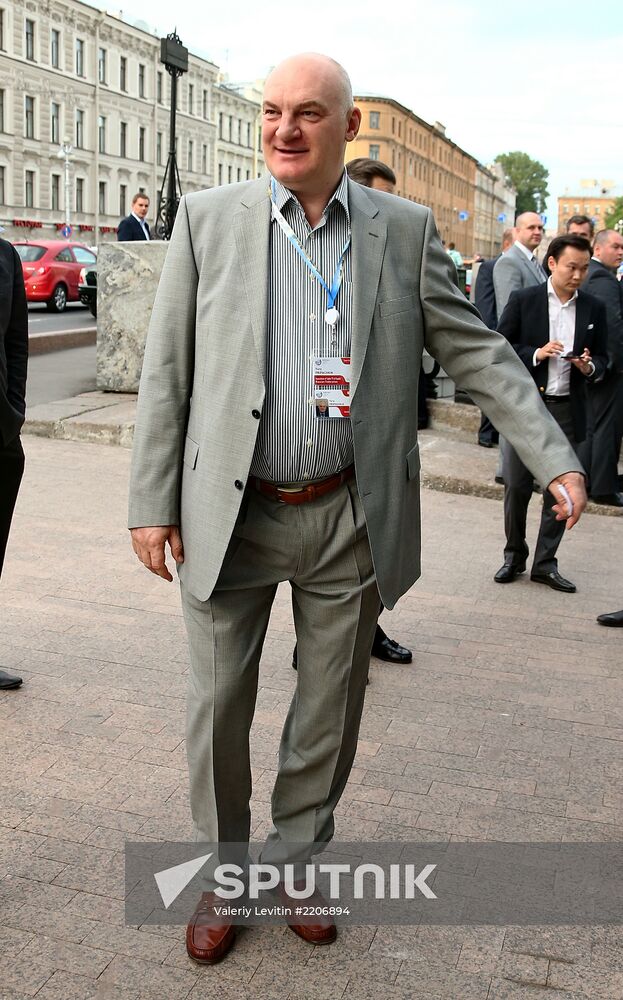 Sberbank Night party in St. Petersburg