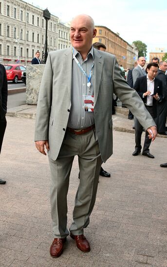 Sberbank Night party in St. Petersburg