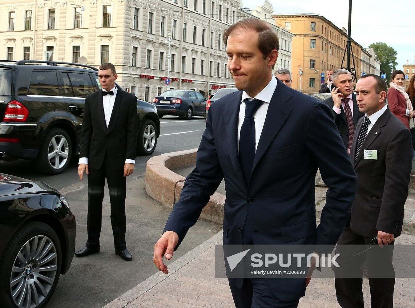 Sberbank Night party in St. Petersburg