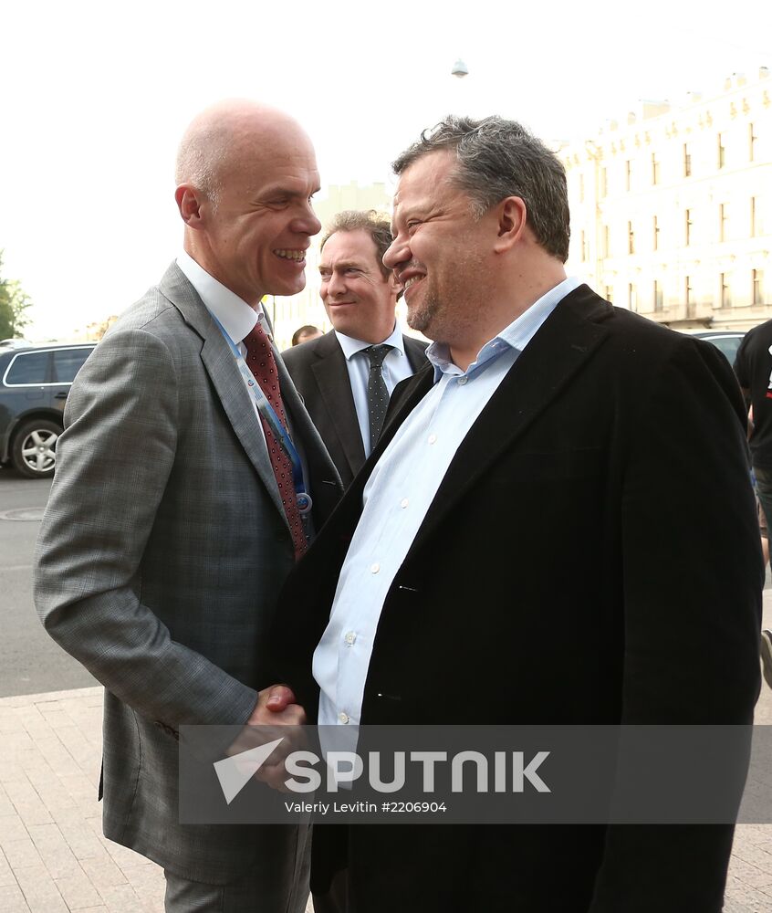 Sberbank Night party in St. Petersburg