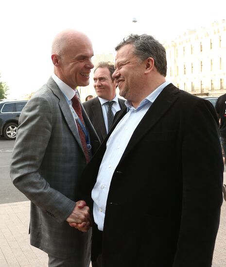 Sberbank Night party in St. Petersburg