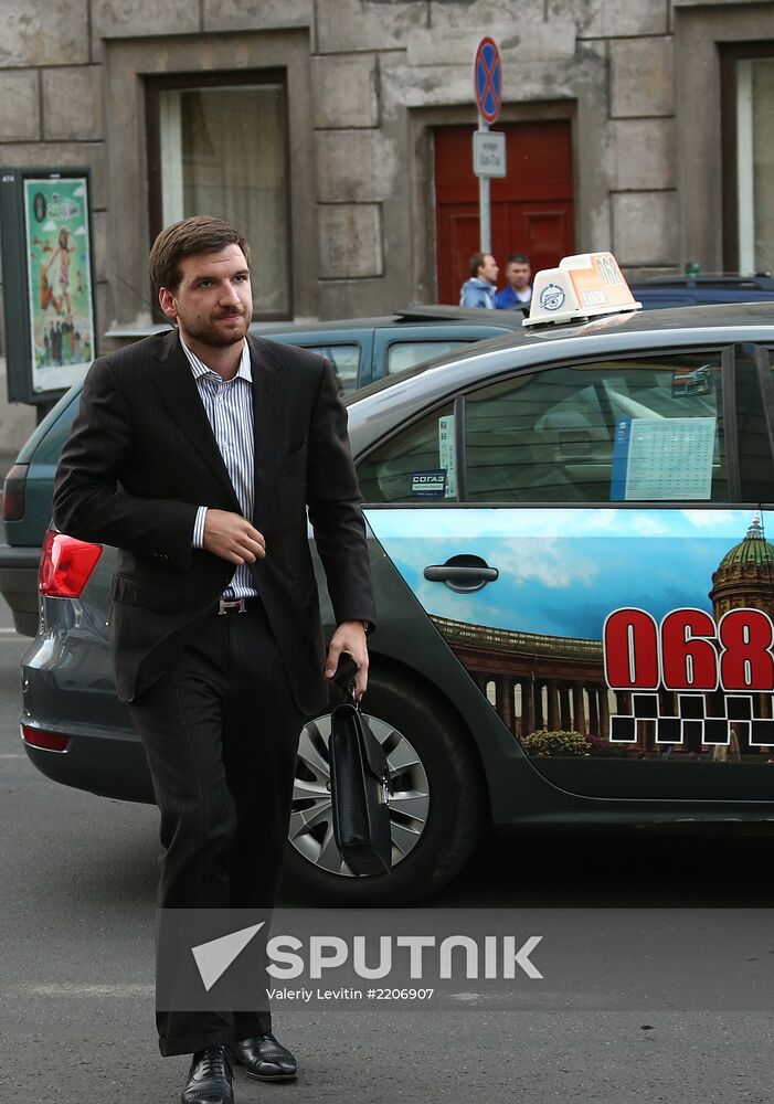 Sberbank Night party in St. Petersburg