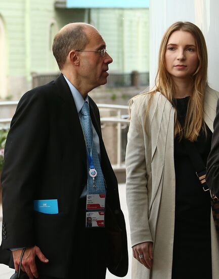 Sberbank Night party in St. Petersburg