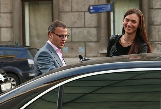 Sberbank Night party in St. Petersburg