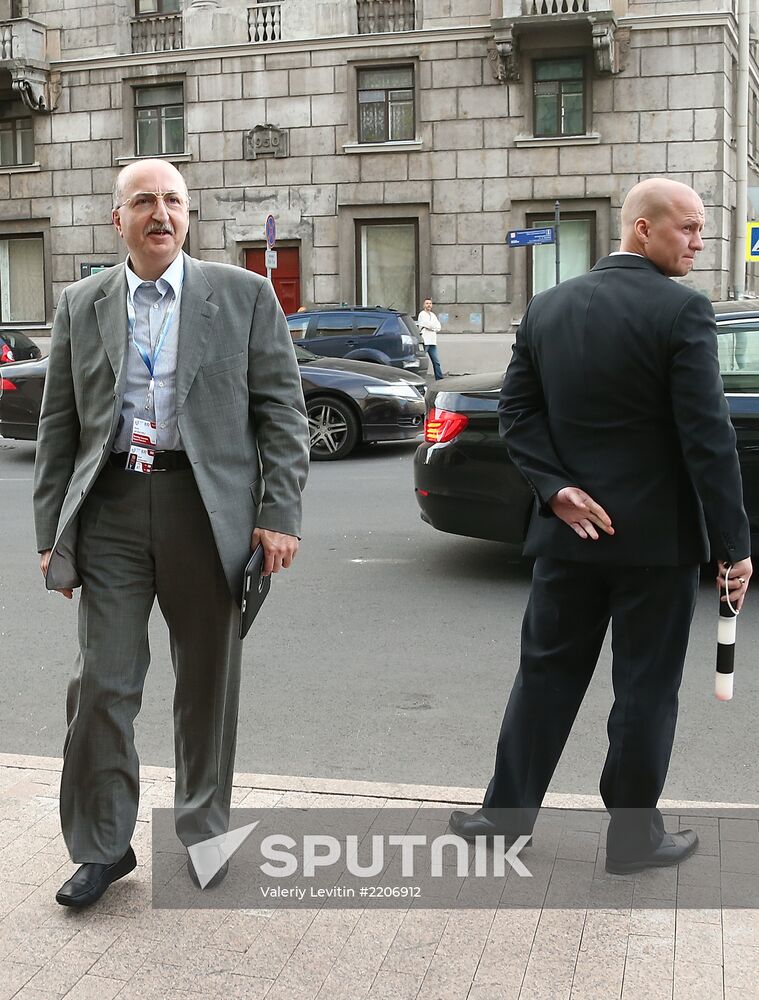 Sberbank Night party in St. Petersburg