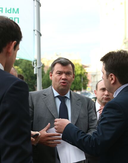 Sberbank Night party in St. Petersburg