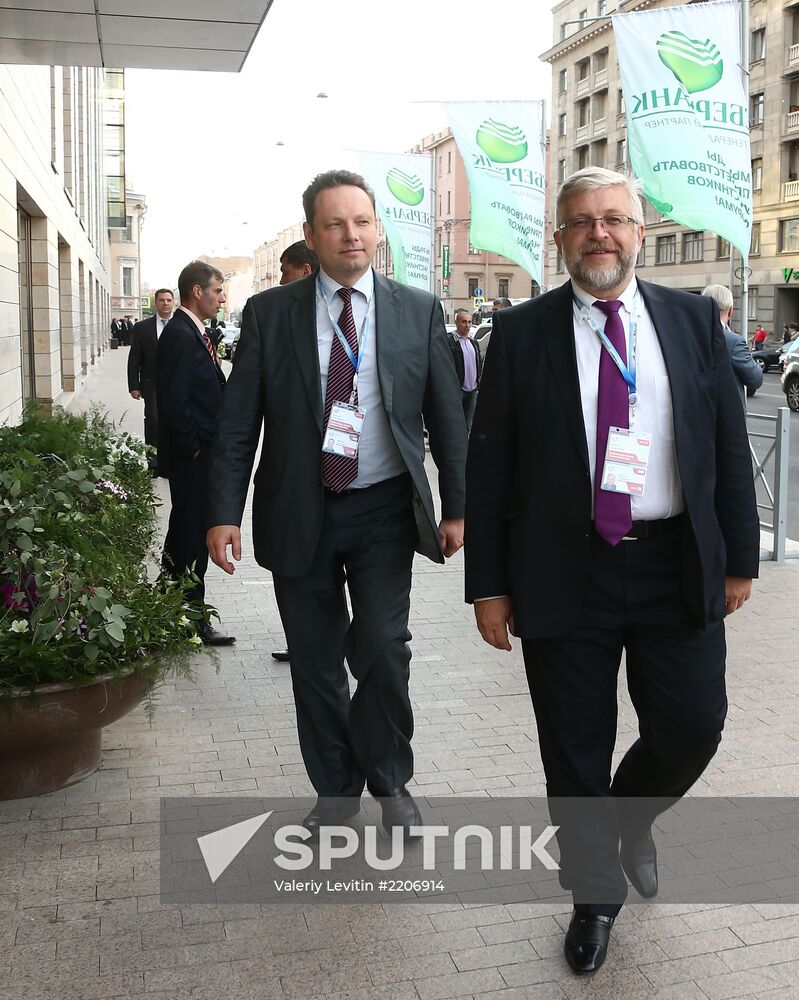 Sberbank Night party in St. Petersburg