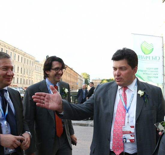 Sberbank Night party in St. Petersburg
