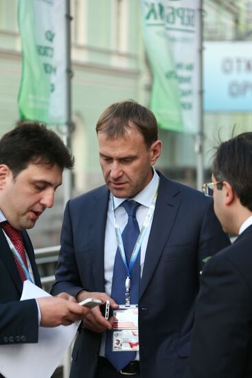 Sberbank Night party in St. Petersburg