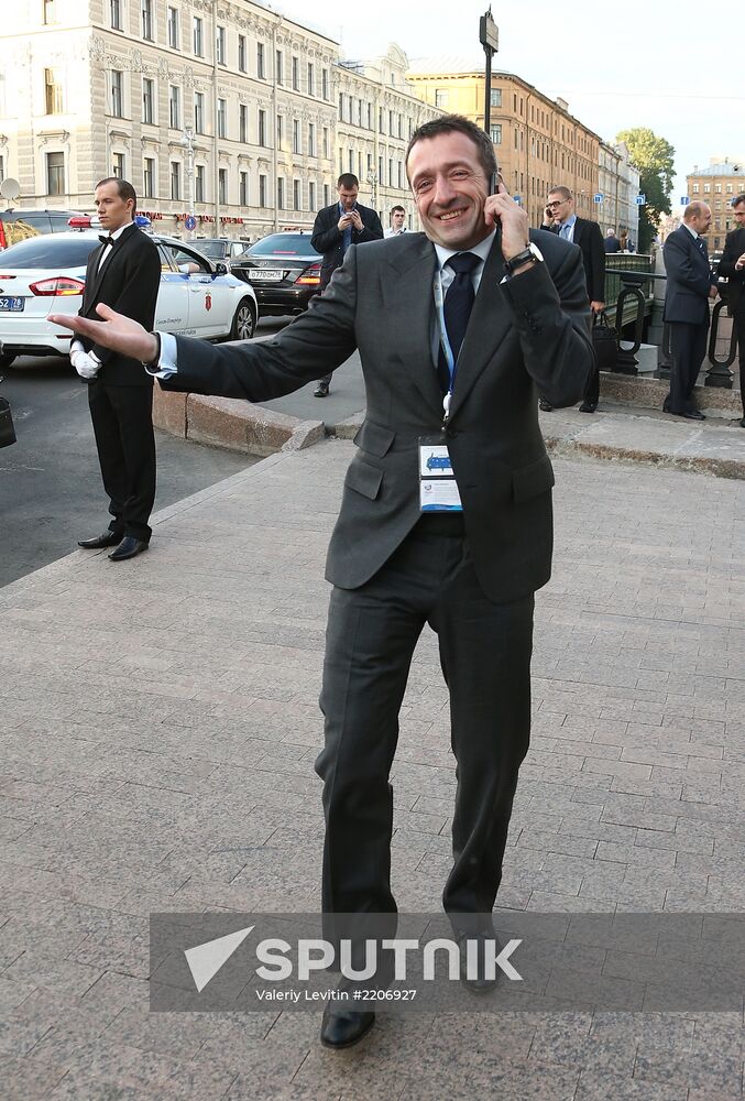 Sberbank Night party in St. Petersburg