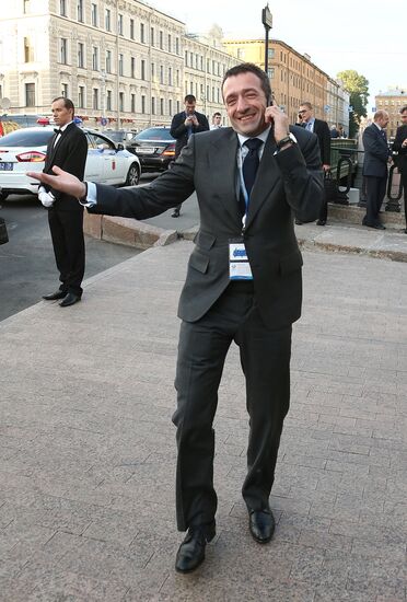 Sberbank Night party in St. Petersburg
