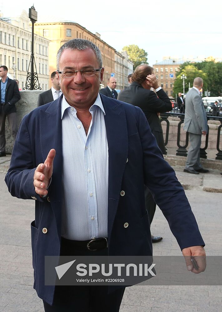 Sberbank Night party in St. Petersburg