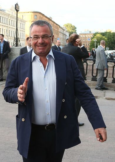 Sberbank Night party in St. Petersburg