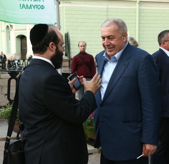 Sberbank Night party in St. Petersburg