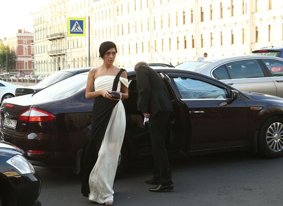 Sberbank Night party in St. Petersburg
