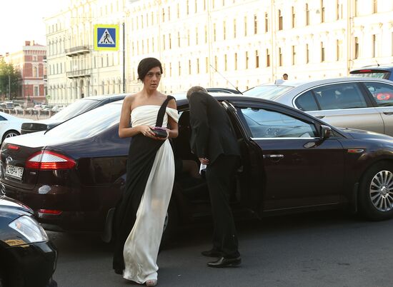 Sberbank Night party in St. Petersburg